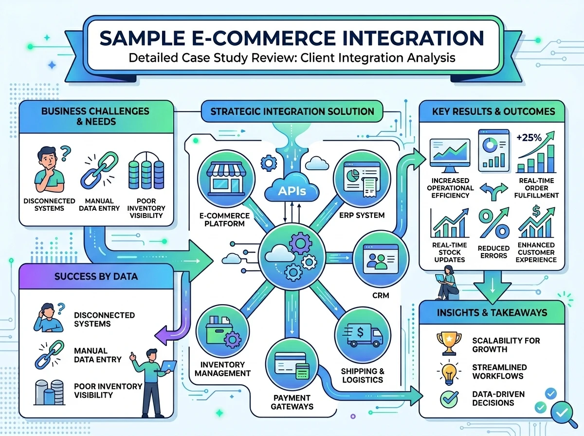 Case Study: Sample E-commerce Integration Showcase Image