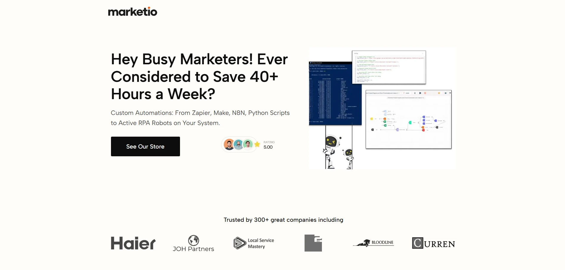 Marketio.net AI Lead Qualification cover